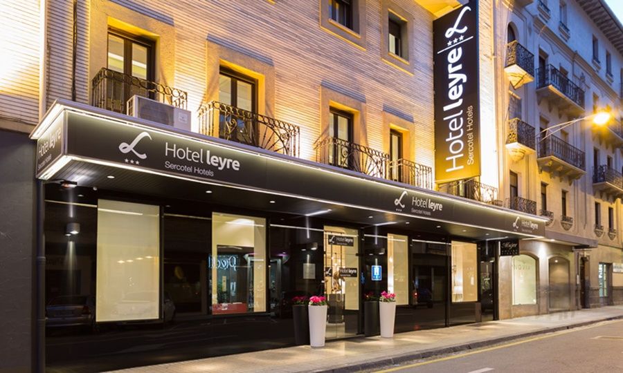 Habitus Hotel Leyre 팜플로나 외부 사진